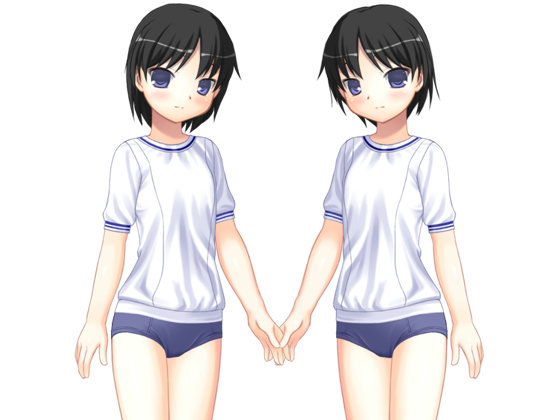 青い囁き～部活帰りの美少女達 体育着のまま左右から「いけ」「がまん」と 嬲る冷たい声