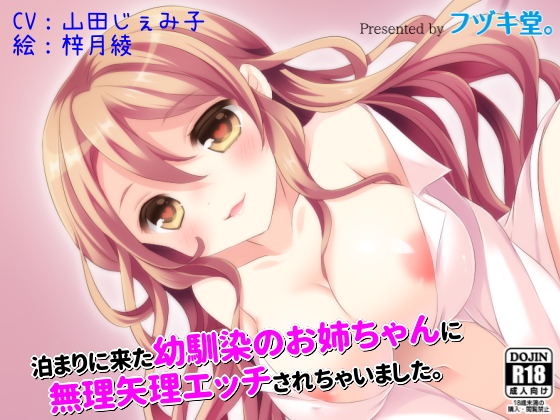 泊まりに来た幼馴染のお姉ちゃんに無理矢理エッチされちゃいました