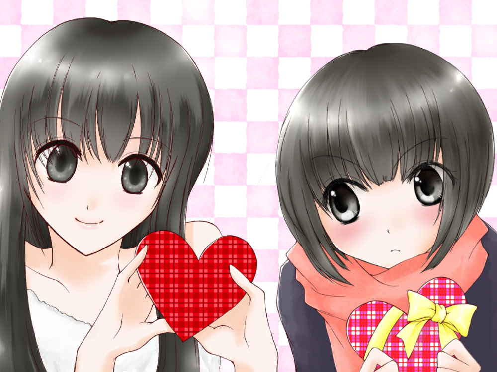 ゆずこしょうちょこれーと【バレンタイン】幼馴染といっぱいおっぱい【チョコレート】