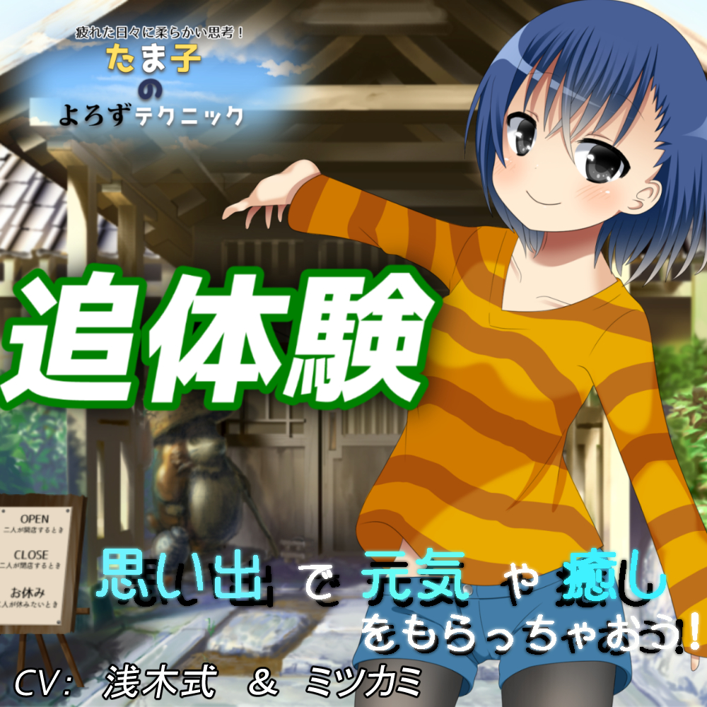疲れた日々に柔らかい思考! たま子のよろずテクニック! - 追体験 思い出で元気や癒しをもらっちゃおう!