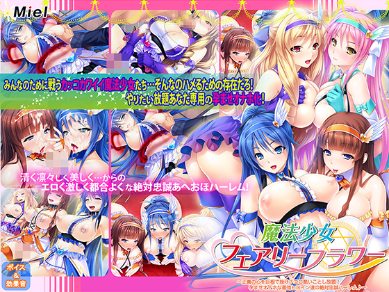 魔法少女フェアリーフラワー～正義の心を巨根で挫け！エロ酷いことし放題！孕ませオナホな最強ヒロイン達の絶対忠誠ハーレム♪～
