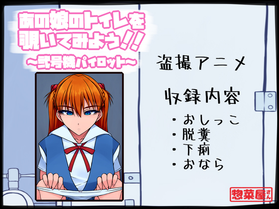 あの娘のトイレを覗いてみよう!!　～弐号機パイロット～