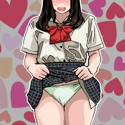 顔も知らないおじさんに痴漢され、アヘ顔でイッた挙句、潮吹きしてしまう変態女子高生