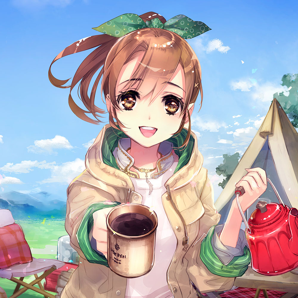 アウトドア彼女 椎名さん。
