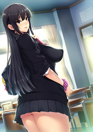 OVA 巨乳J○がオジさんチ○ポとじゅぽじゅぽいやらしいセックスしてます。 #1 どうやって誘惑、シちゃおっかなぁ