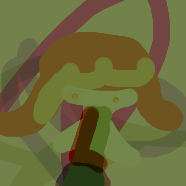 針（青）