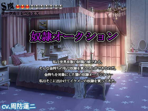 【奴隷・服従・命令】奴隷オークション【Ｓ度：●●●〇〇〇〇〇〇〇】