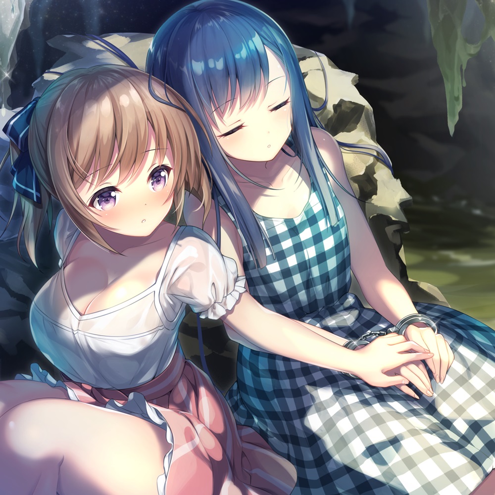 ノンケの幼馴染誘拐作戦　~鍾乳洞で百合エッチ~