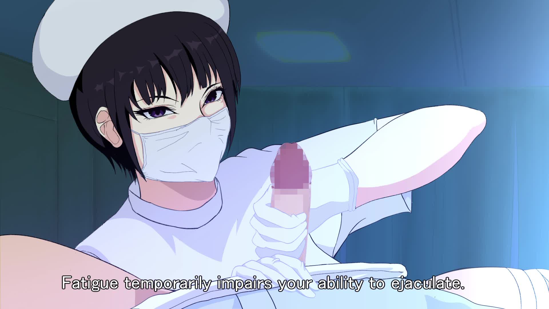 An anime showing a beautiful nurse helping to expel semen. [ねこみみ研究所] |  chobit(ちょびっと)