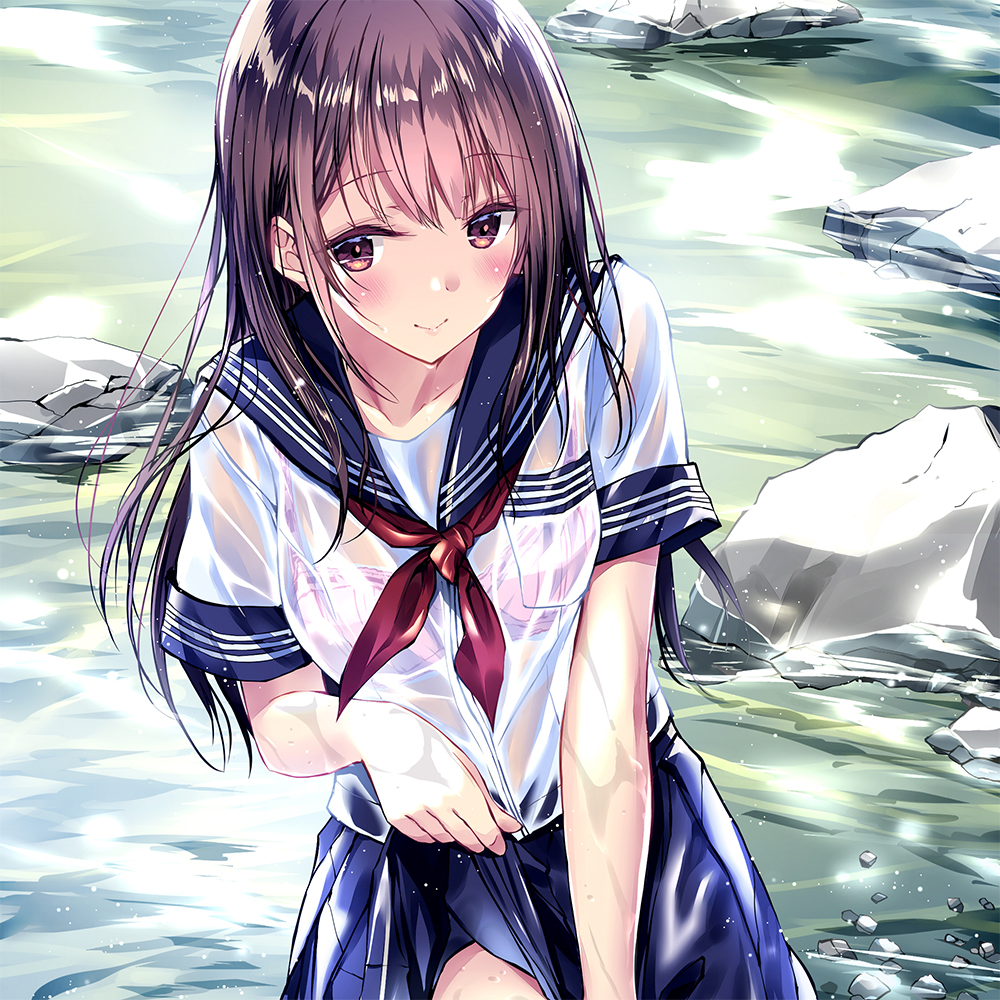 潤いの耳舐め ～姪と過す濡れ透け夏物語～