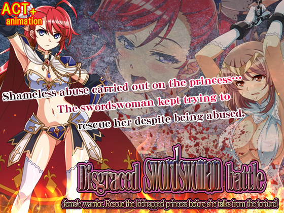 Disgraced swordswoman battle