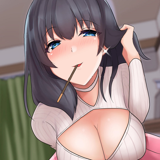 清楚系ビッチな後輩の囁き逆寝取り色仕掛け