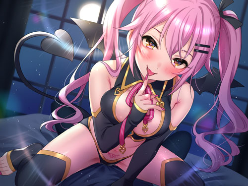 【超じゅぼじゅぼ耳舐め・フェラ】しょびっちサキュバスになまえをつけてください【KU100】