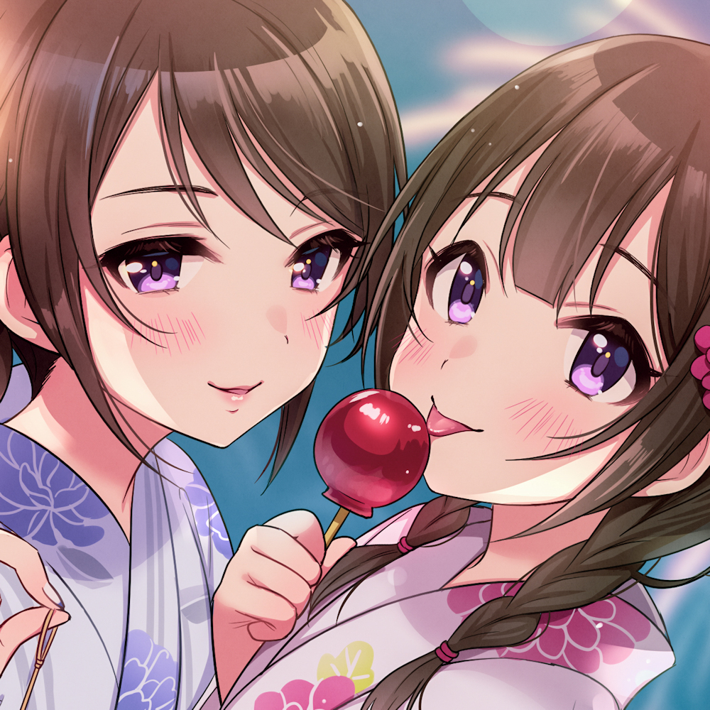 家出JK姉妹とラブラブになる夏休み♪