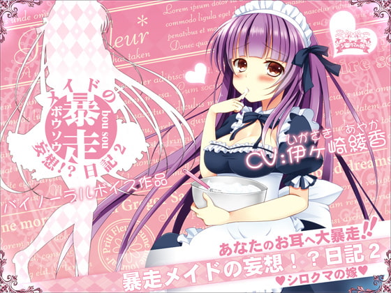 暴走メイドの妄想!?日記2【英語版】