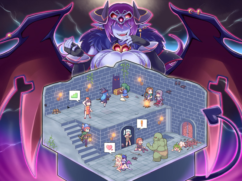 メイジズメイズ　PLAY　～淫魔の洞窟に挑む冒険者～