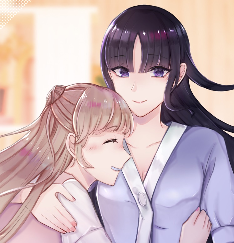 隣に百合あり～お家デートを盗み聞き～