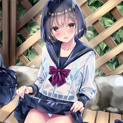 雨宿りの耳舐め ～駅舎で過ごす足湯物語～
