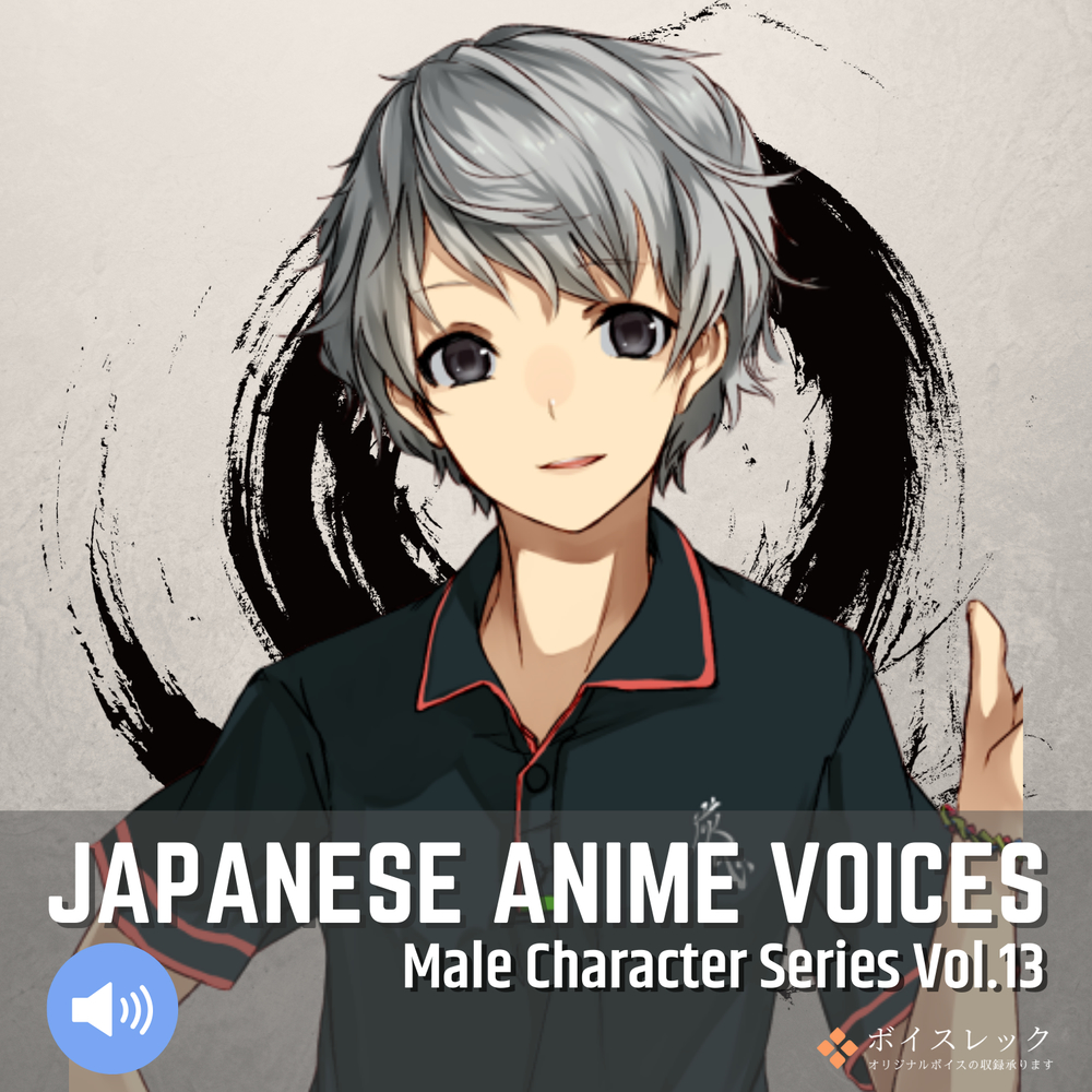 Japanese Anime Voices:Male Character Series Vol.13