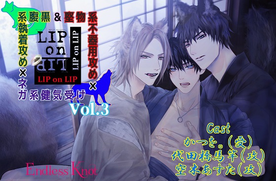 「LIPonLIP vol.3 堅物系不器用攻め＆腹黒系執着攻め×ネガ系健気受け」