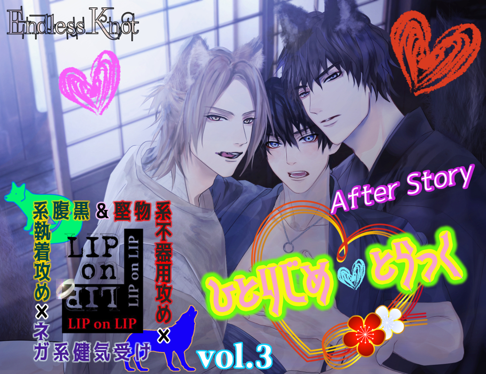 LIPonLIP vol.3 堅物系不器用攻め＆腹黒系執着攻め×ネガ系健気受け～After Story～「ひとりじめとらっく」