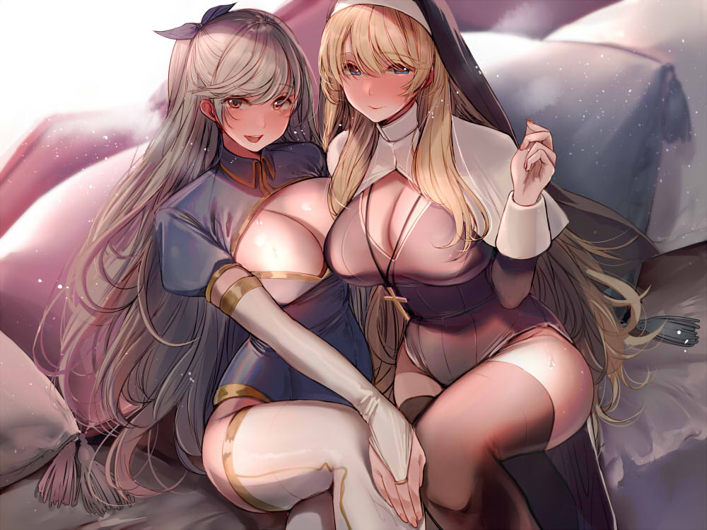 【KU100】異世界でエロパーティー！　女神官＆女騎士とのセックス旅♪