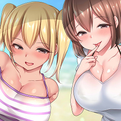 メスしか居ない盛り島で♪種付けし放題♪～ドスケベ姉妹編～