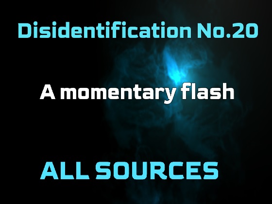 Disidentification_No.20_A momentary flash