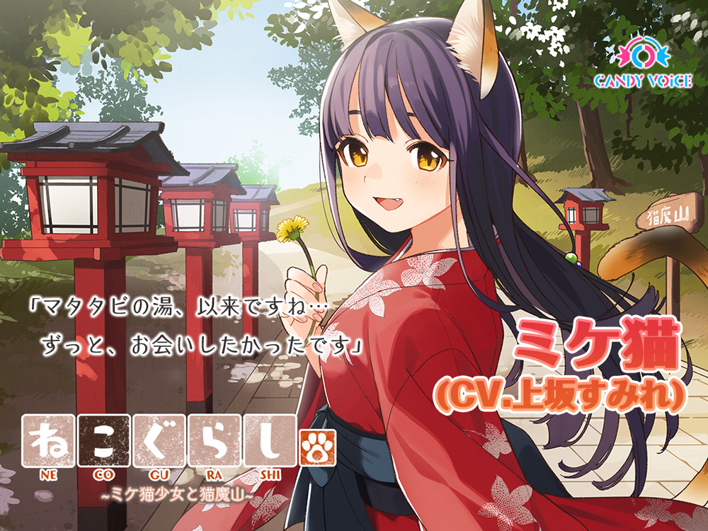 【耳かき・吐息】ねこぐらし。３〜ミケ猫少女と猫魔山〜【CV: 上坂すみれ】
