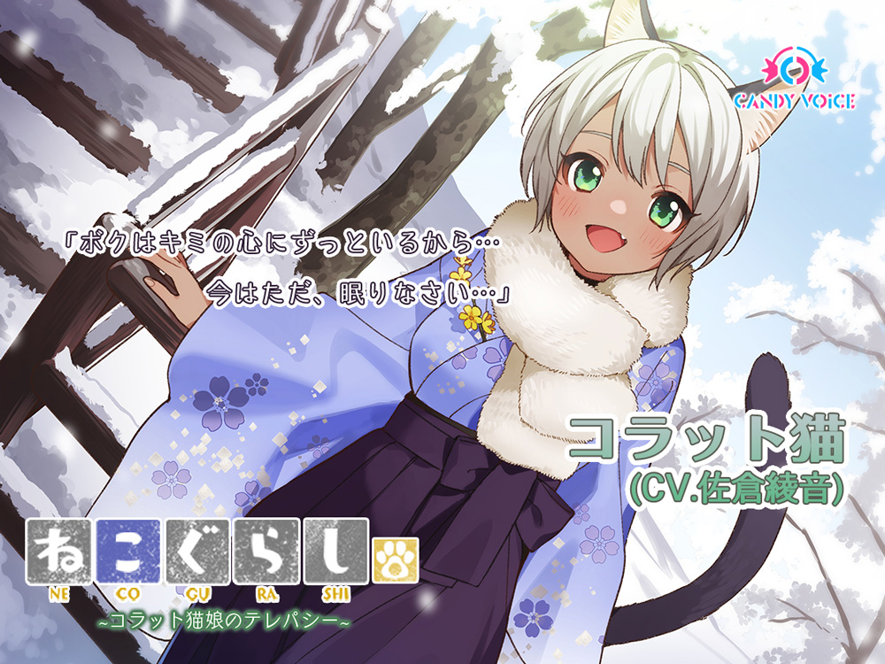 【耳かき・吐息】ねこぐらし。３〜コラット猫娘のテレパシー〜【CV: 佐倉綾音】