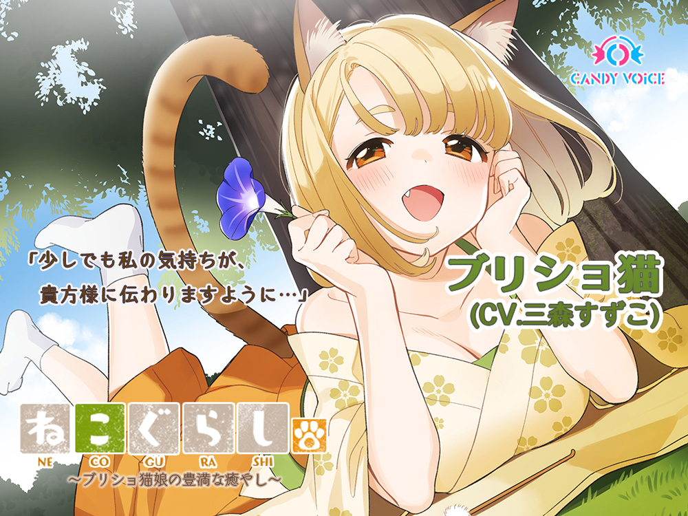【耳かき・吐息】ねこぐらし。３〜ブリショ猫娘の豊満な癒やし〜【CV:三森すずこ】