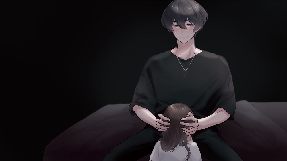 初めてのイラマチオ。苦しかったけど、頑張ったねと褒めてもらえたので嬉しくてハマっちゃいそうです... (CV:きりにゃん)【KU100】