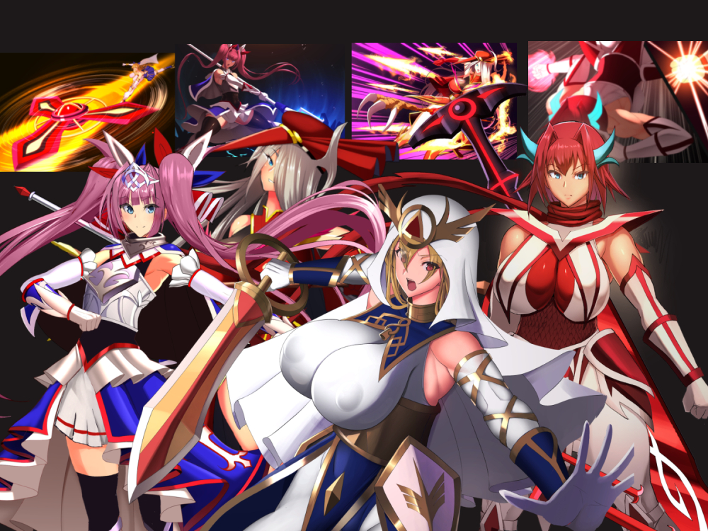 魔女騎士アンナ　〜黒の女王と双星の騎士〜