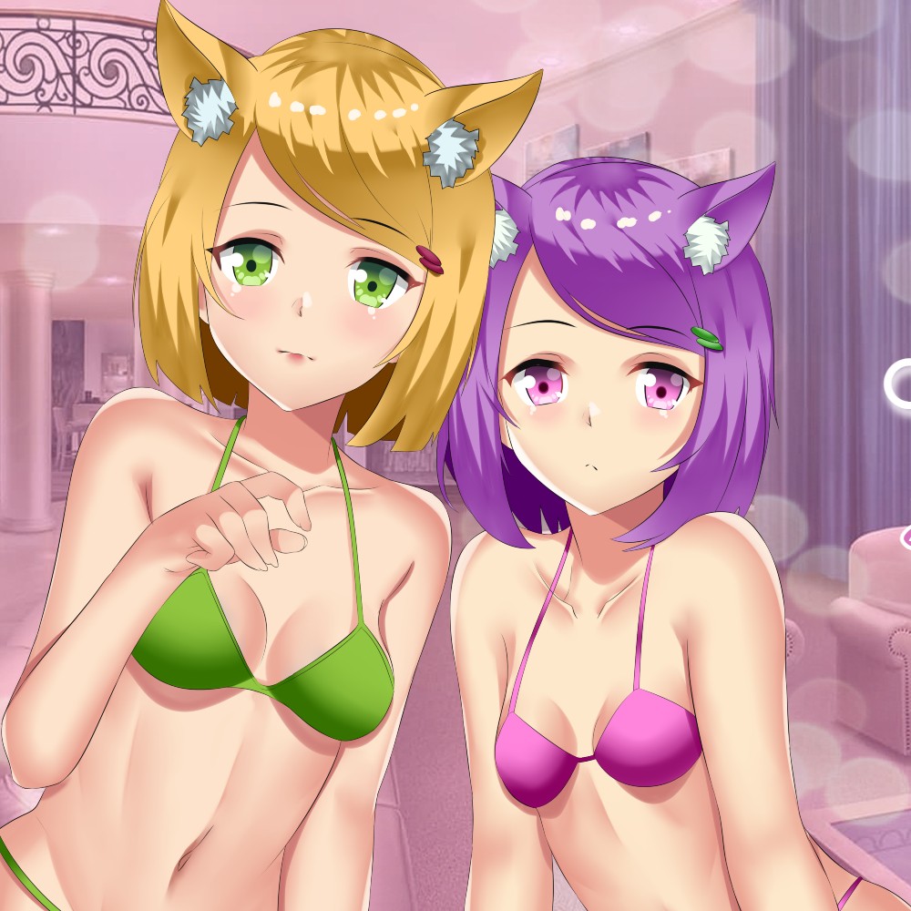 Catgirl Twins Gone Lewd