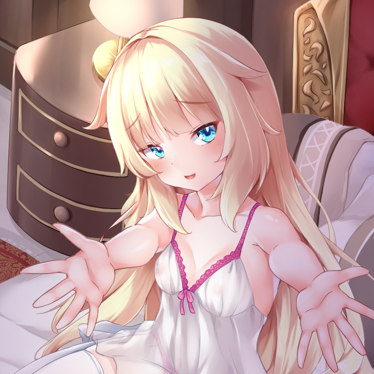 金髪で高貴なロリお嬢様のバブみ満点甘々恋人えっち 【バイノーラル/KU100】