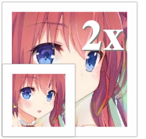 Waifu2x - AI画像拡大ツール