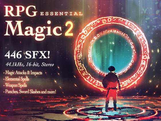 【効果音素材】RPG MAGIC SOUND EFFECTS Vol.2