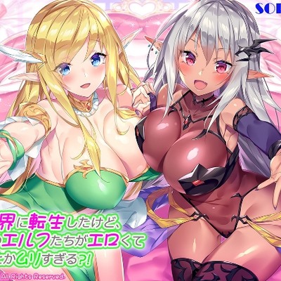 異世界に転生したけど、お供のエルフたちがエロくて冒険とかムリすぎる？！