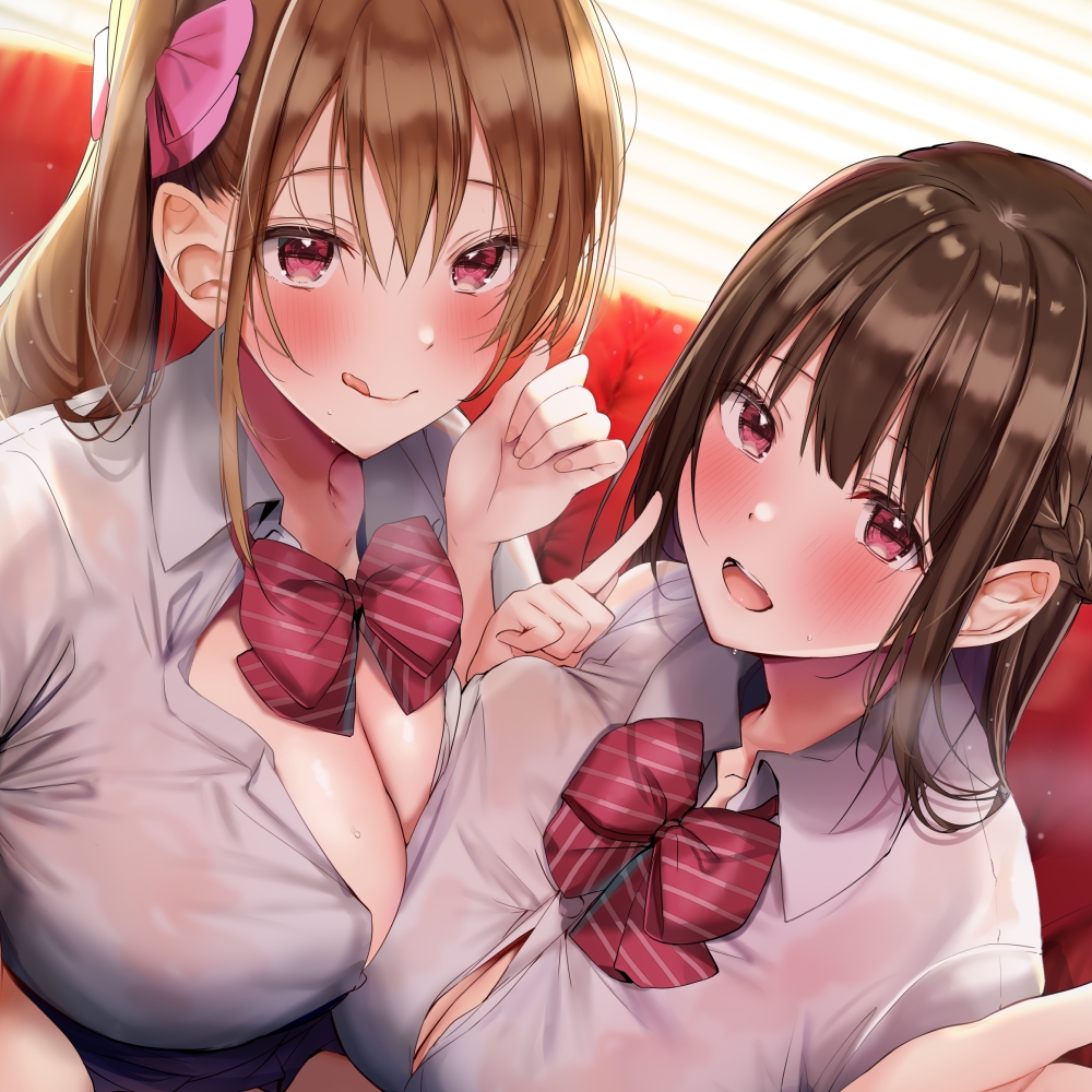 【KU100】ご奉仕ヌキ部! ～いつでもどこでも搾精してくれるドスケベJK姉妹～