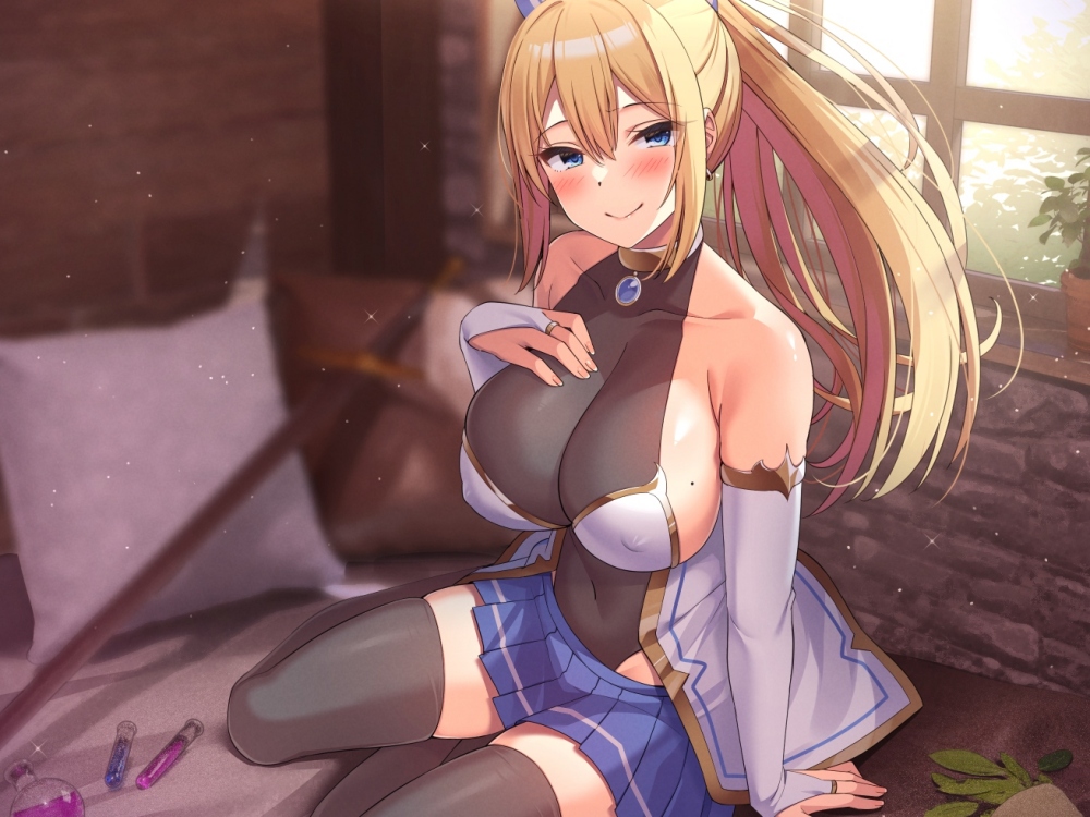【KU100】無敵の女騎士と低音ウィスパーボイスで濃厚イチャラブ甘やかされセックス!