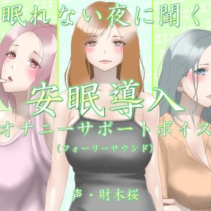 眠れない夜に聞く安眠導入オナニーサポートボイス（フォーリーサウンド）