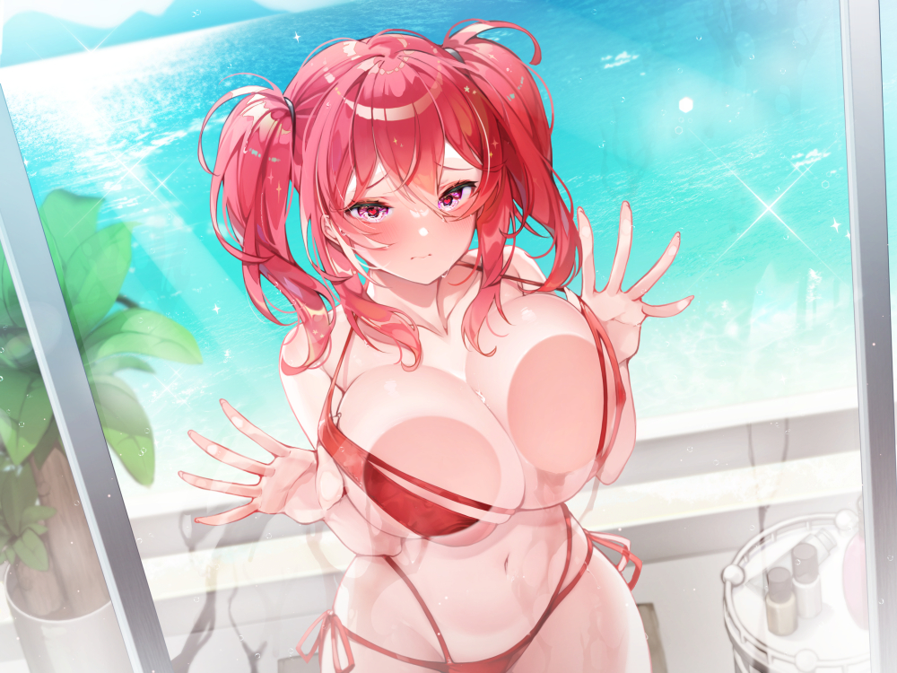 【KU100】オタ彼持ちの水着ギャルJKをナンパ催眠 ～ヨワヨワ彼氏を無視して簡単いいなり快楽オチ♪～