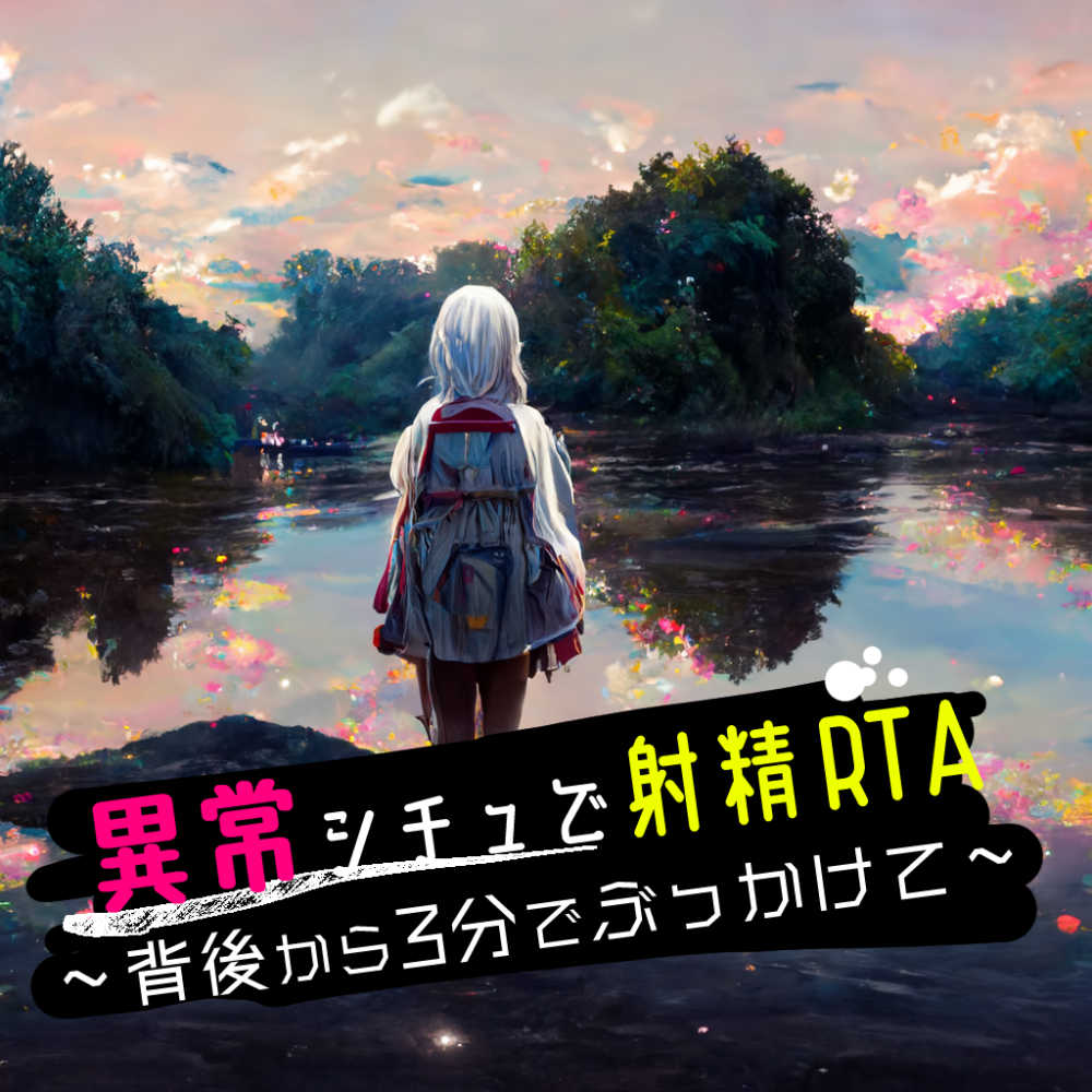 異常シチュで射精RTA ～背後から3分でぶっかけて～