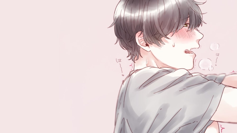 【繁体中文】被男友邊抱著邊親熱時的紀錄 (CV:Kirinyan)【1人分飾2角BL】