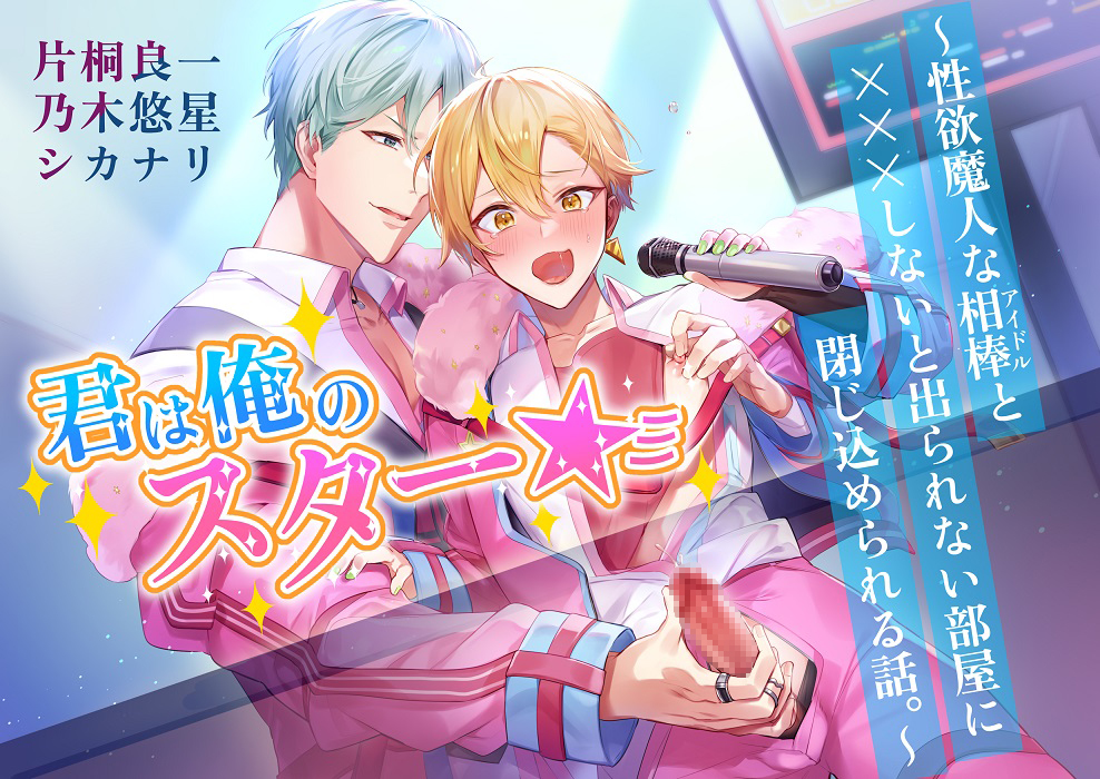 君は俺のスター☆彡～性欲魔人な相棒(アイドル)と×××しないと出られない部屋に閉じ込められる話。～