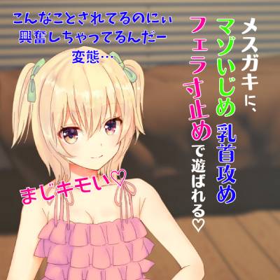 メスガキにマゾいじめ乳首攻めフェラ寸止めで遊ばれる☆最後はカウントダウンフェラでフィニッシュ☆
