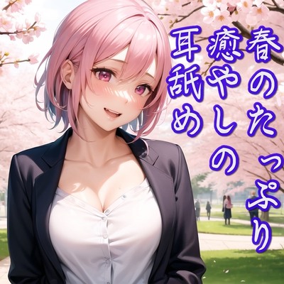 【体験版】春のたっぷり癒やしの耳舐め