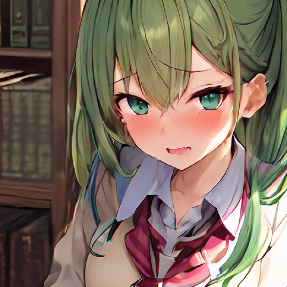 図書室でこっそり囁きヌキヌキ