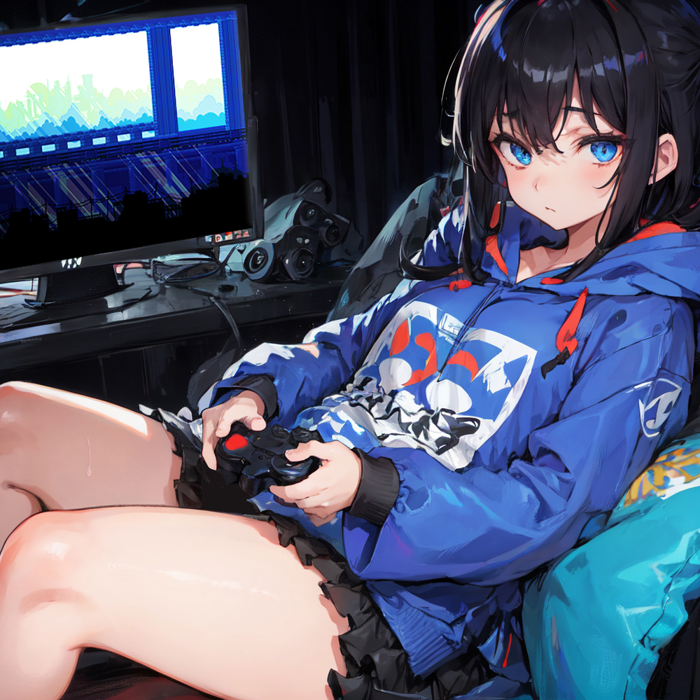 引きこもりのダウナーゲーマー【KU100】