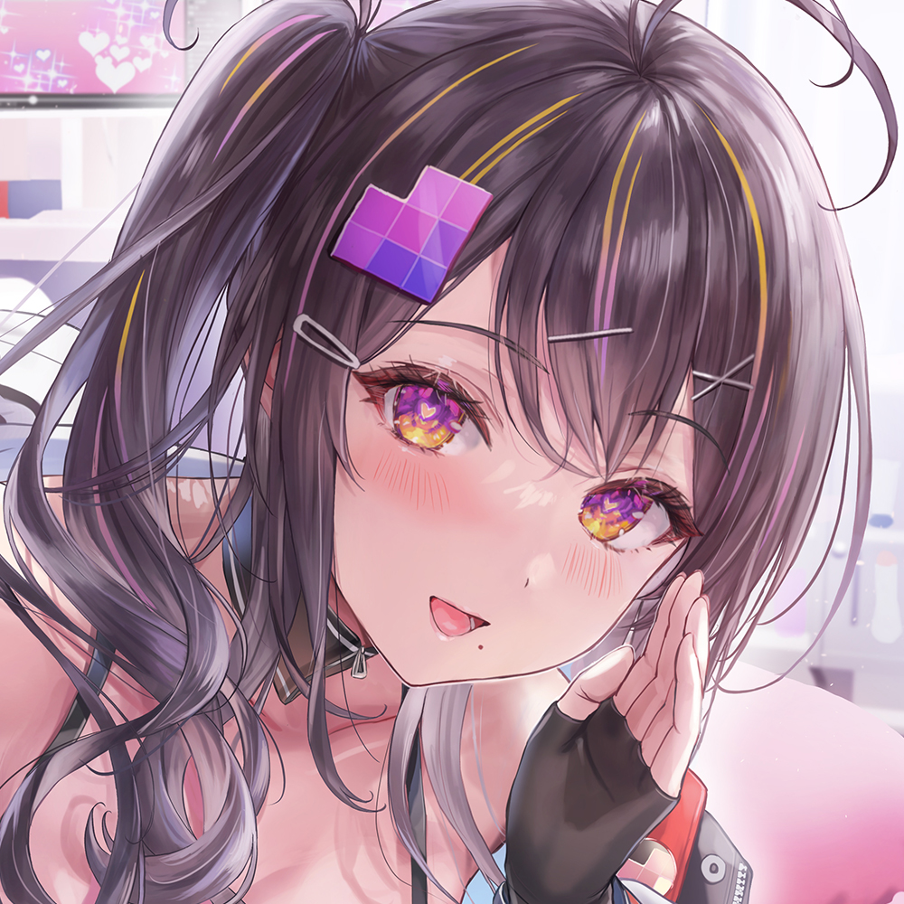 過激ファンサのエロVtuberとナマ本番!?～秘密の通話エッチのあとは推しおま〇こにたっぷり中出し【KU100】